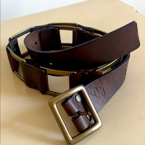 SEMI NEW! — JUICY COUTURE LEATHER BELT